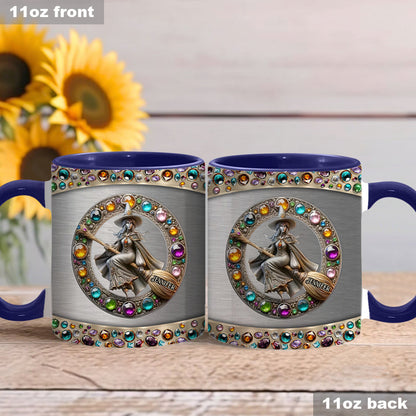 Beautiful Witch - Personalized Witch Accent Mug