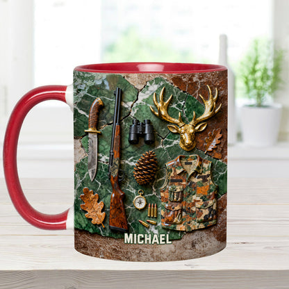 Hunter’s Gear – Personalized Hunting Accent Mug