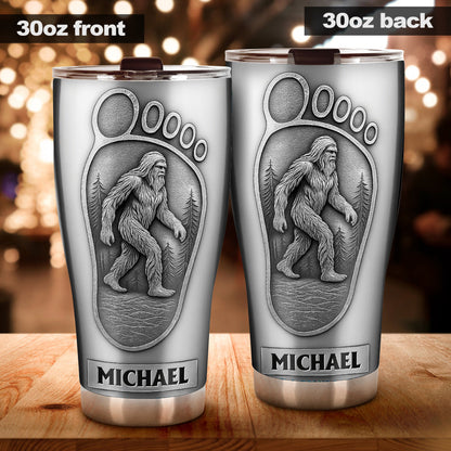 Bigfoot Summer Vibes - Personalized Tumbler