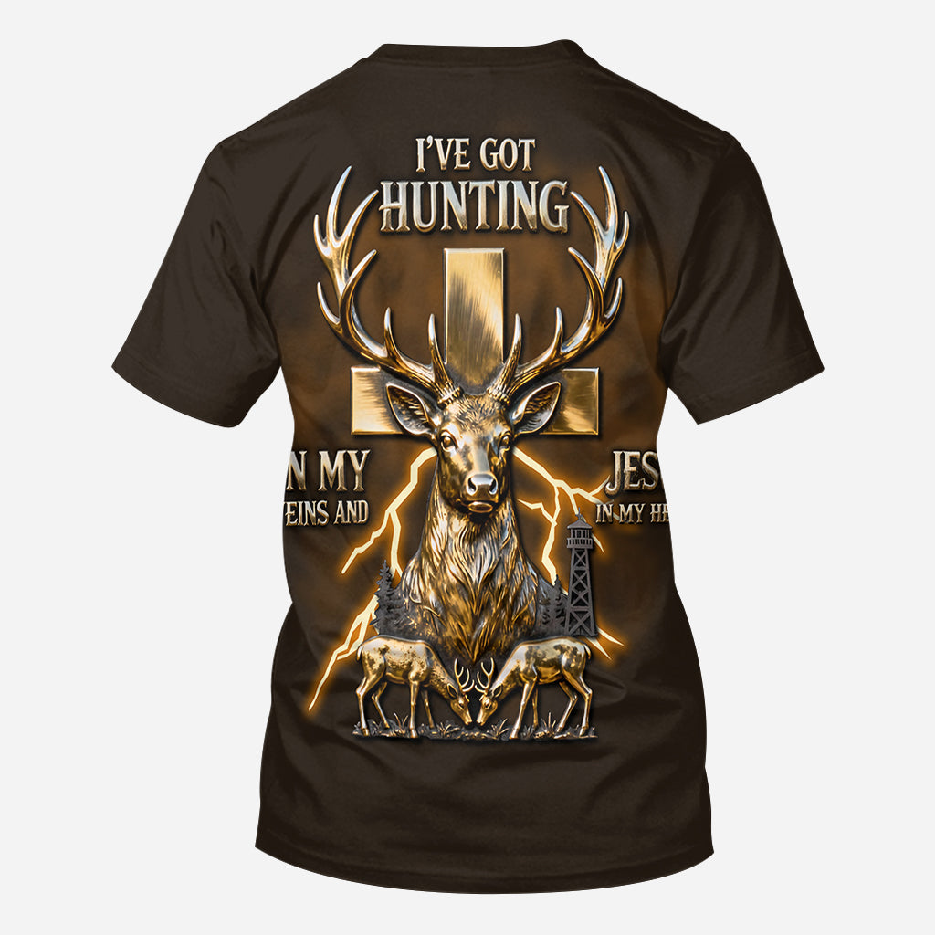 Hunter’s Creed – Personalized Trophy Hunting All Over Print Shirt