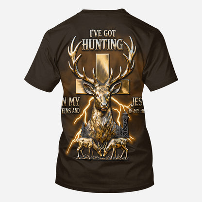 Hunter’s Creed – Personalized Trophy Hunting All Over Print Shirt