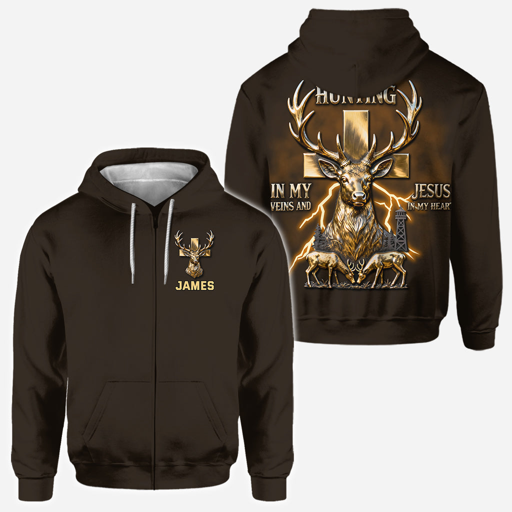 Hunter’s Creed – Personalized Trophy Hunting All Over Print Shirt