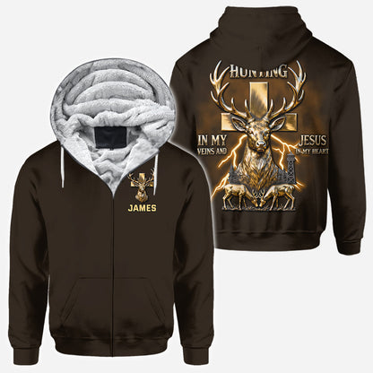 Hunter’s Creed – Personalized Trophy Hunting All Over Print Shirt