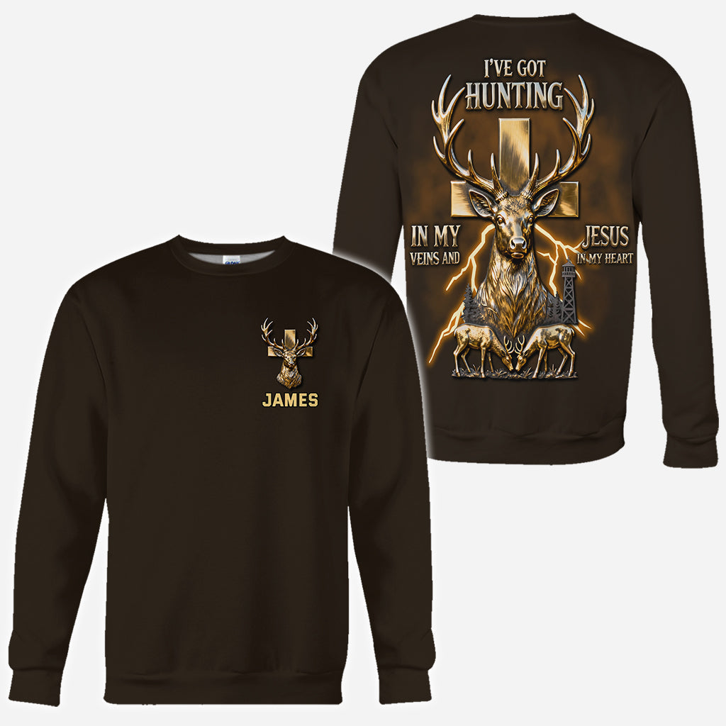Hunter’s Creed – Personalized Trophy Hunting All Over Print Shirt