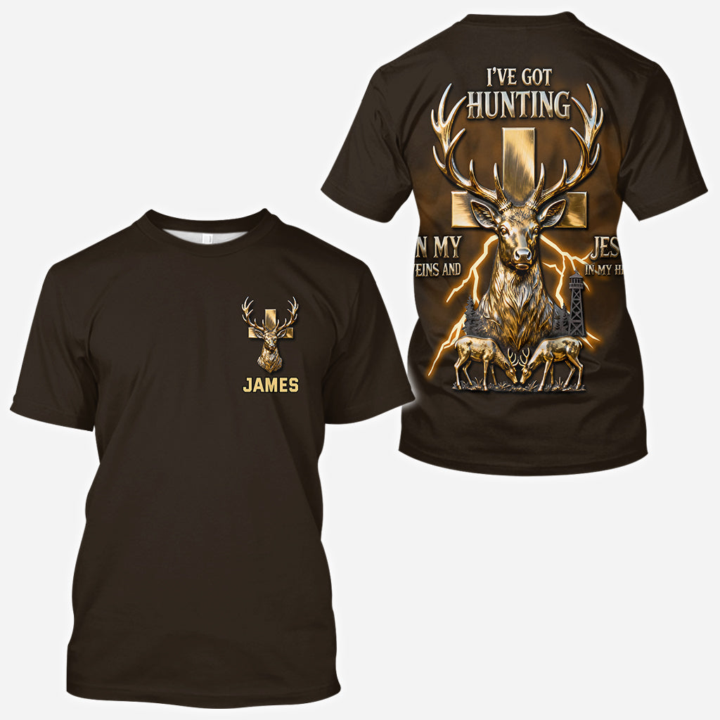 Hunter’s Creed – Personalized Trophy Hunting All Over Print Shirt