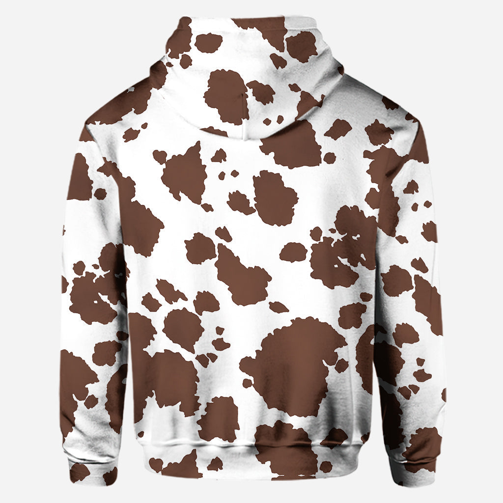 Personalized Highland Cow Hoodie and Leggings