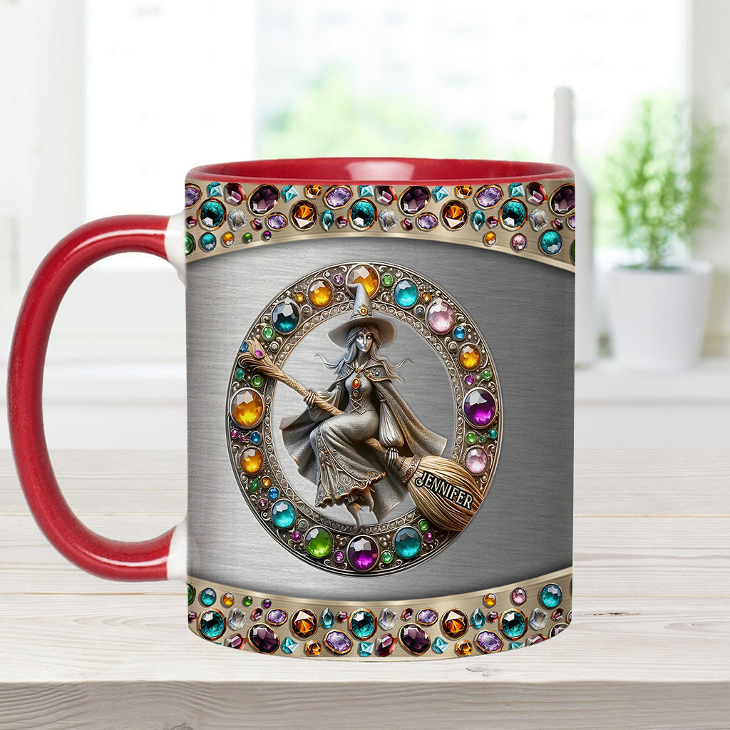 Beautiful Witch - Personalized Witch Accent Mug