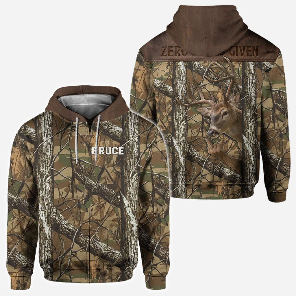 No Bucks Left Standing – Personalized Hunting All Over Shirt