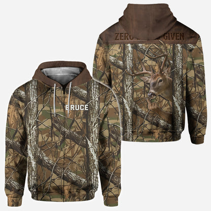 No Bucks Left Standing – Personalized Hunting All Over Shirt