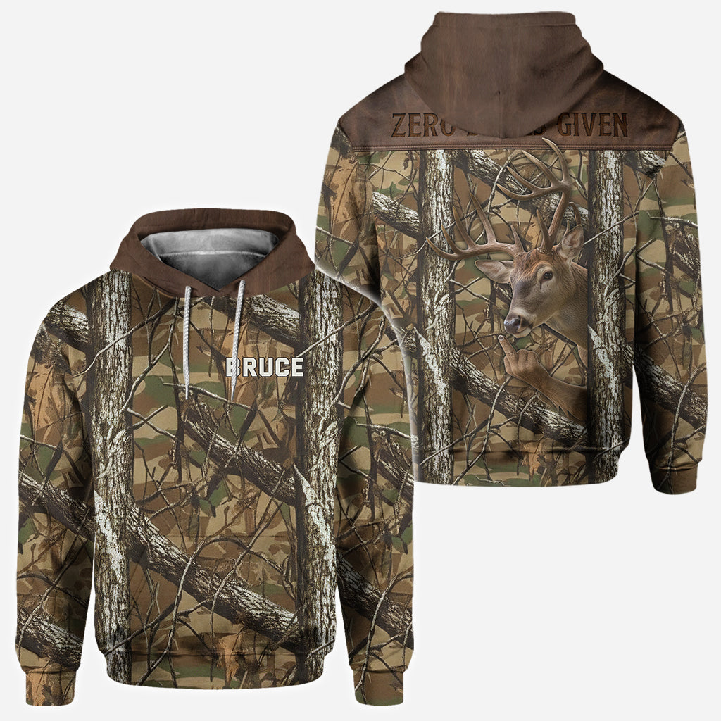 No Bucks Left Standing – Personalized Hunting All Over Shirt