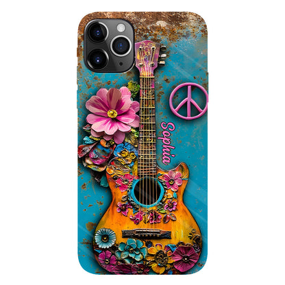 Hippie Guitar Soul - Personalized Hippie Phone Case