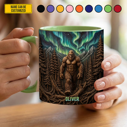Legend in the Trees – Personalized Bigfoot Accent Mug