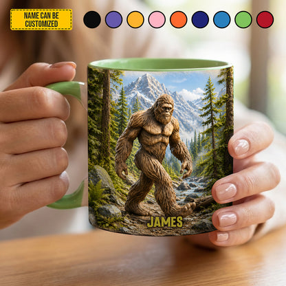 Mountain Wanderer – Personalized Bigfoot Accent Mug