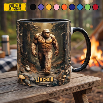 Forest Guardian – Personalized Bigfoot Accent Mug