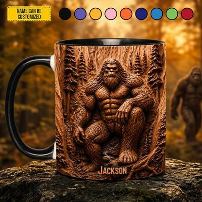 Woodland Titan – Personalized Bigfoot Accent Mug