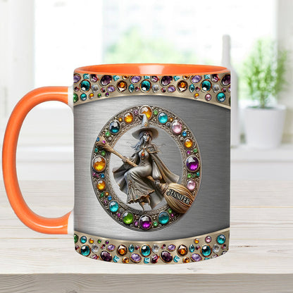 Beautiful Witch - Personalized Witch Accent Mug