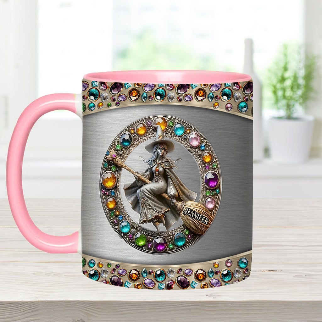 Beautiful Witch - Personalized Witch Accent Mug