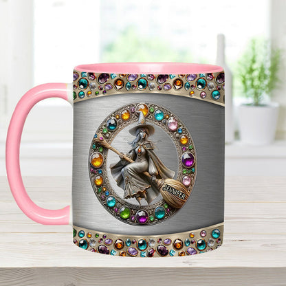 Beautiful Witch - Personalized Witch Accent Mug