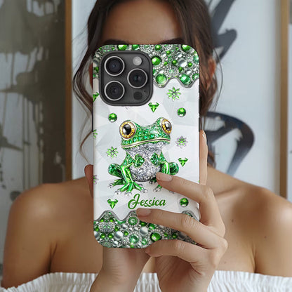 Love Frogs - Personalized Frog Full Print Phone Case