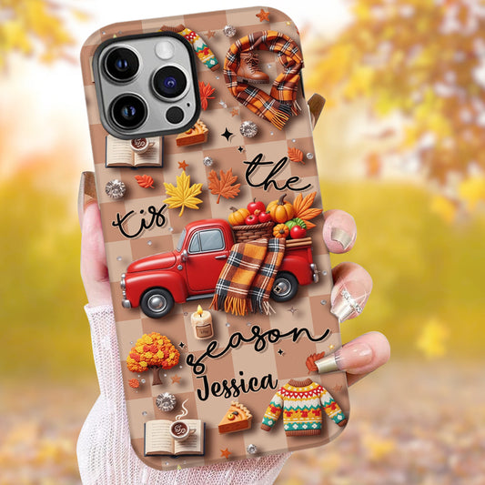 Tis The Season - Personalized Autumn Phone Case
