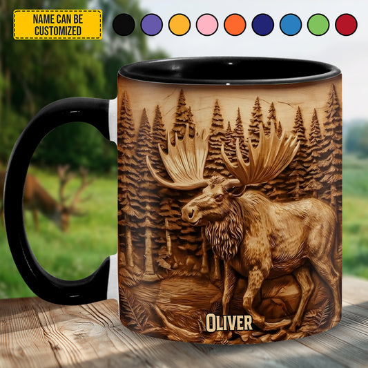 Deer Hunting - Personalized Hunting Accent Mug