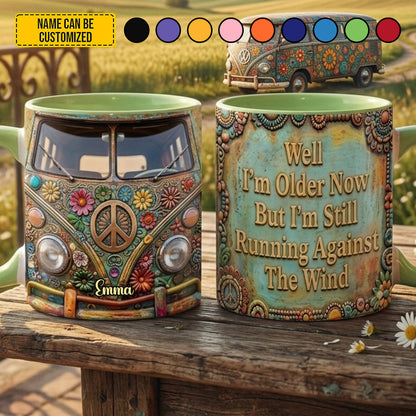 Freedom's Just Another Word For Nothing Left To Lost - Personalized Hippie Accent Mug