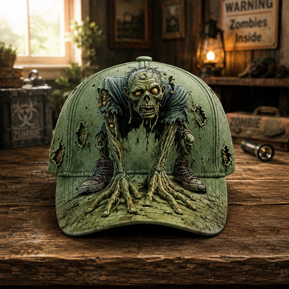 Zombie Outbreak – Vintage Horror Classic Cap