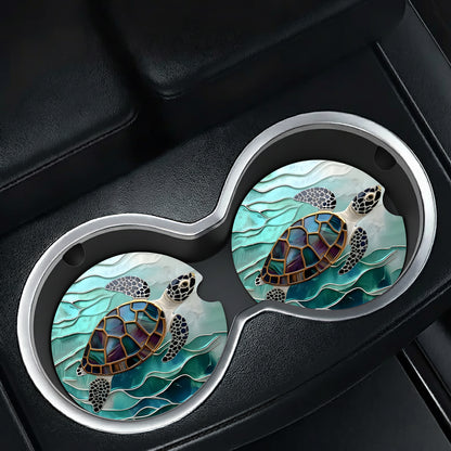 Ocean Turtle Car Coaster