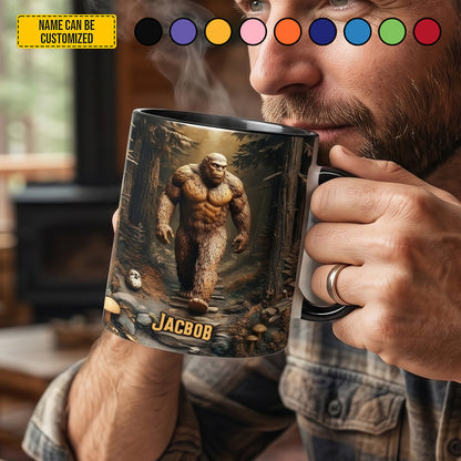 Forest Guardian – Personalized Bigfoot Accent Mug