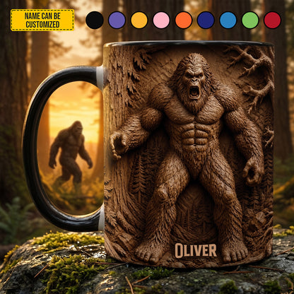 Forest Guardian – Personalized Bigfoot Accent Mug
