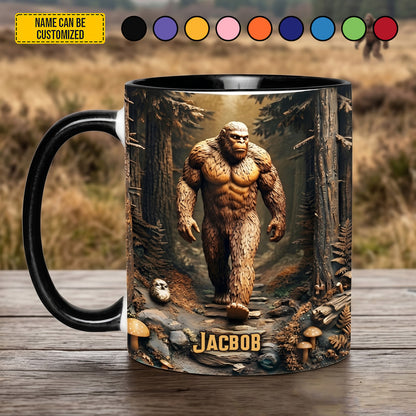 Forest Guardian – Personalized Bigfoot Accent Mug