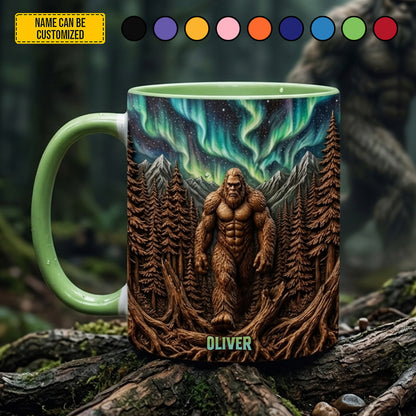 Legend in the Trees – Personalized Bigfoot Accent Mug