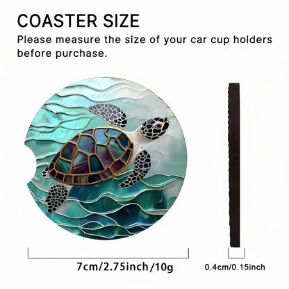 Ocean Turtle Car Coaster