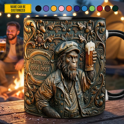 Bigfoot’s Brew – Personalized Beer Lover Accent Mug