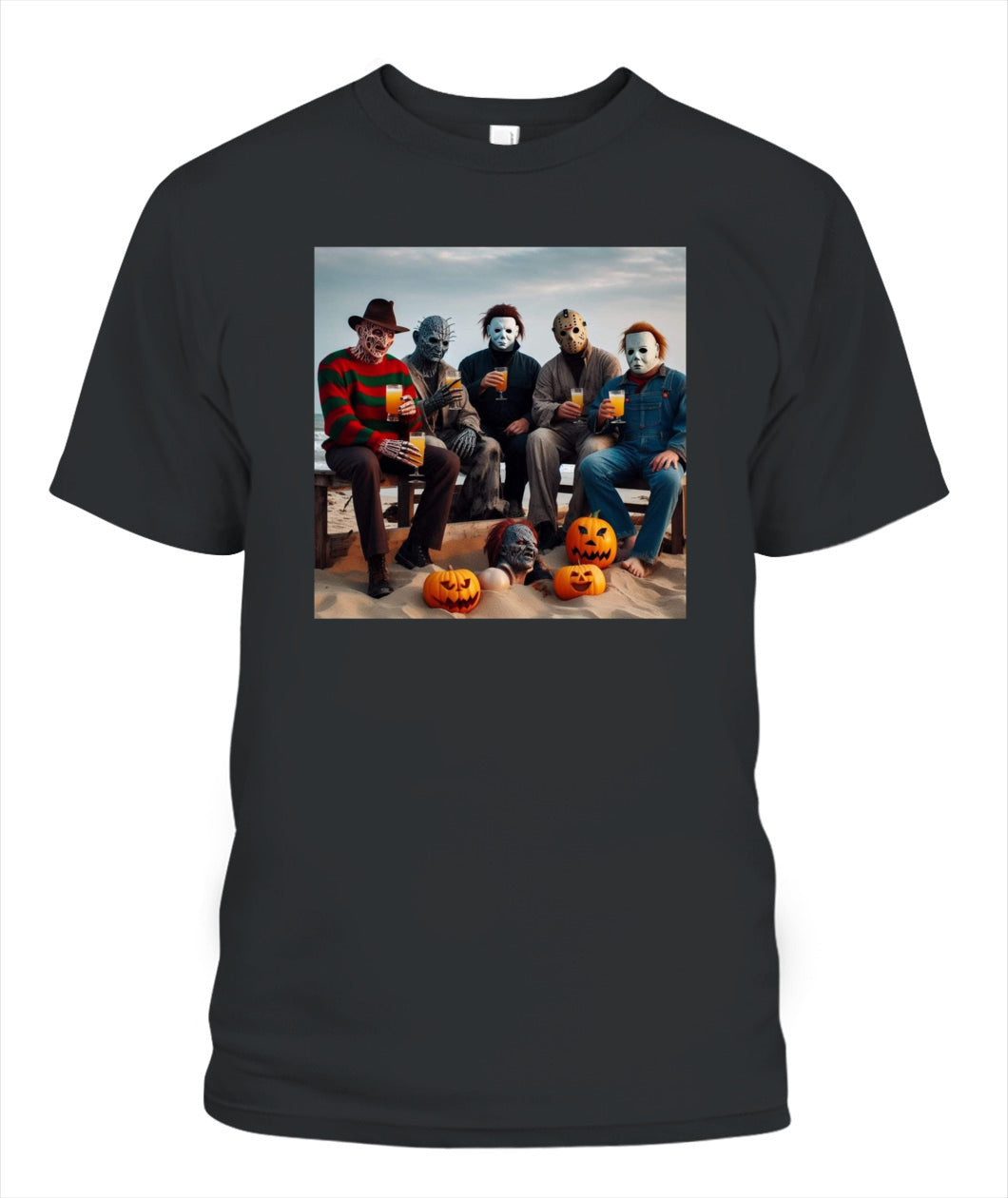 Horror Beach Party – Vintage Halloween T-Shirt, Hoodie & Sweatshirt