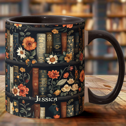 Yes I Do Need All These Books - Personalized Book Accent Mug