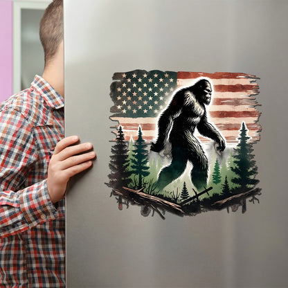 Forest Patriot – Bigfoot Magnet