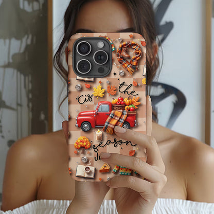 Tis The Season - Personalized Autumn Phone Case