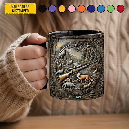 Legacy of the Wild – Personalized Hunting Accent Mug