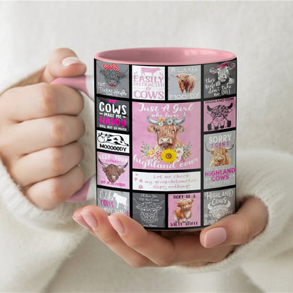 Adorable Cow Collection Accent Mug