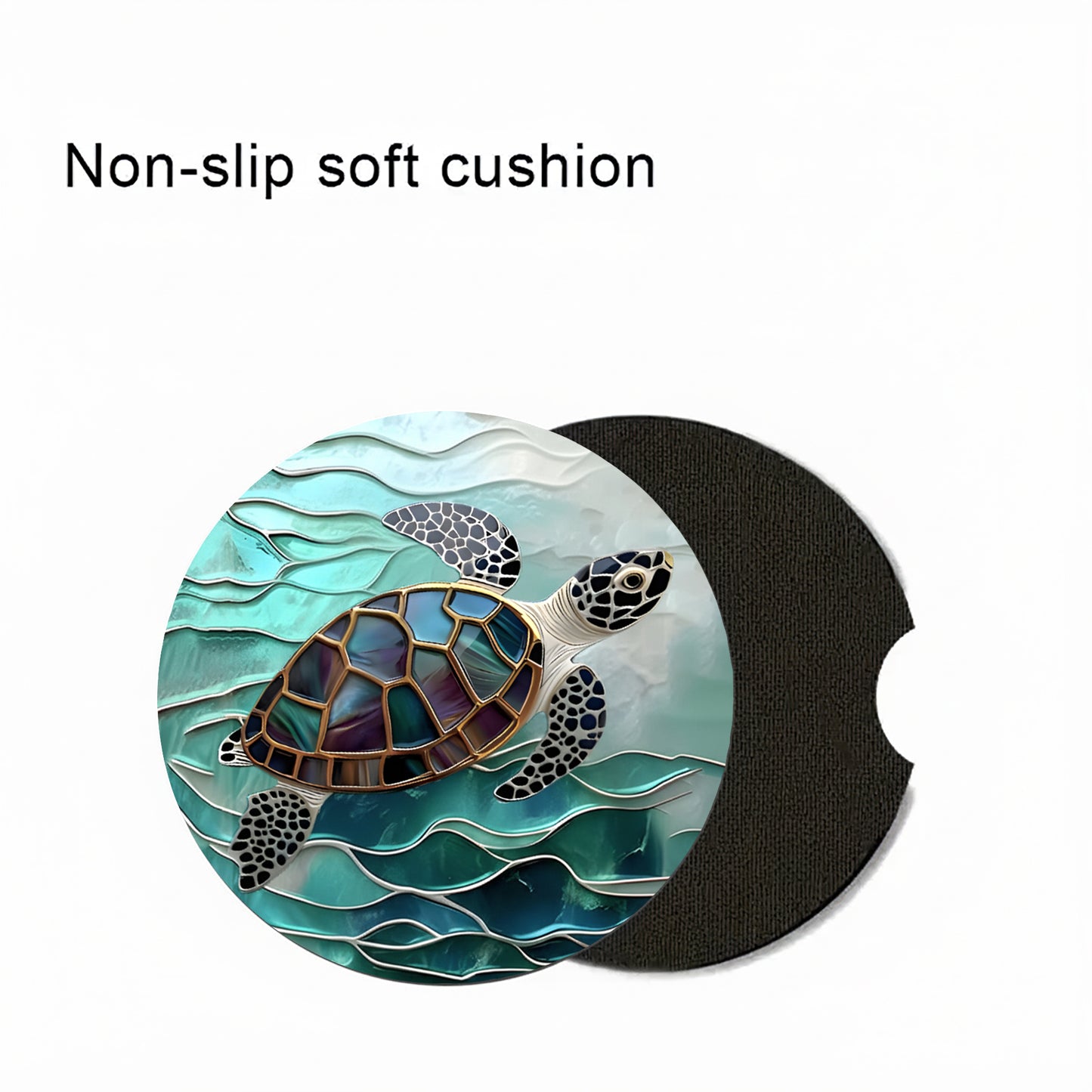 Ocean Turtle Car Coaster