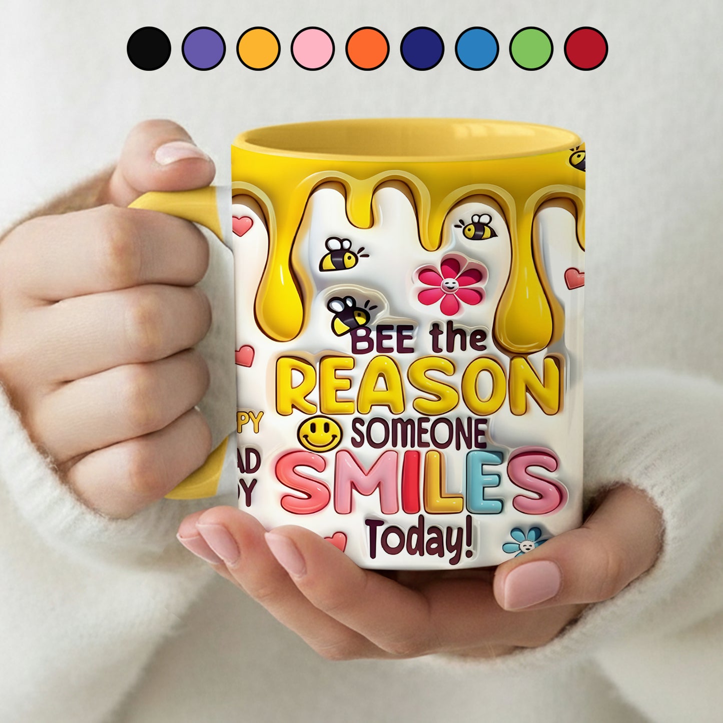 Bee The Reason - Bee Accent Mug