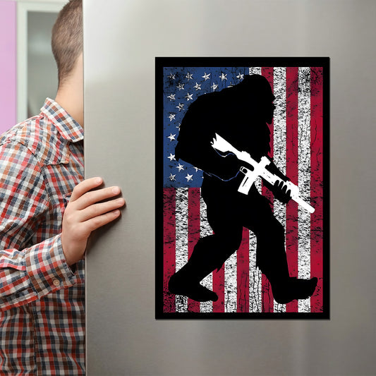 Freedom Hunter – Bigfoot Magnet