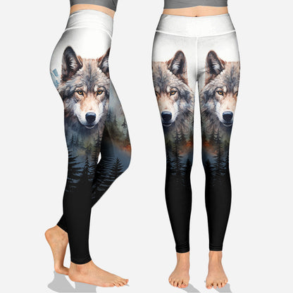 Spirit of the Wolf – Personalized Country Hoodie And Leggings