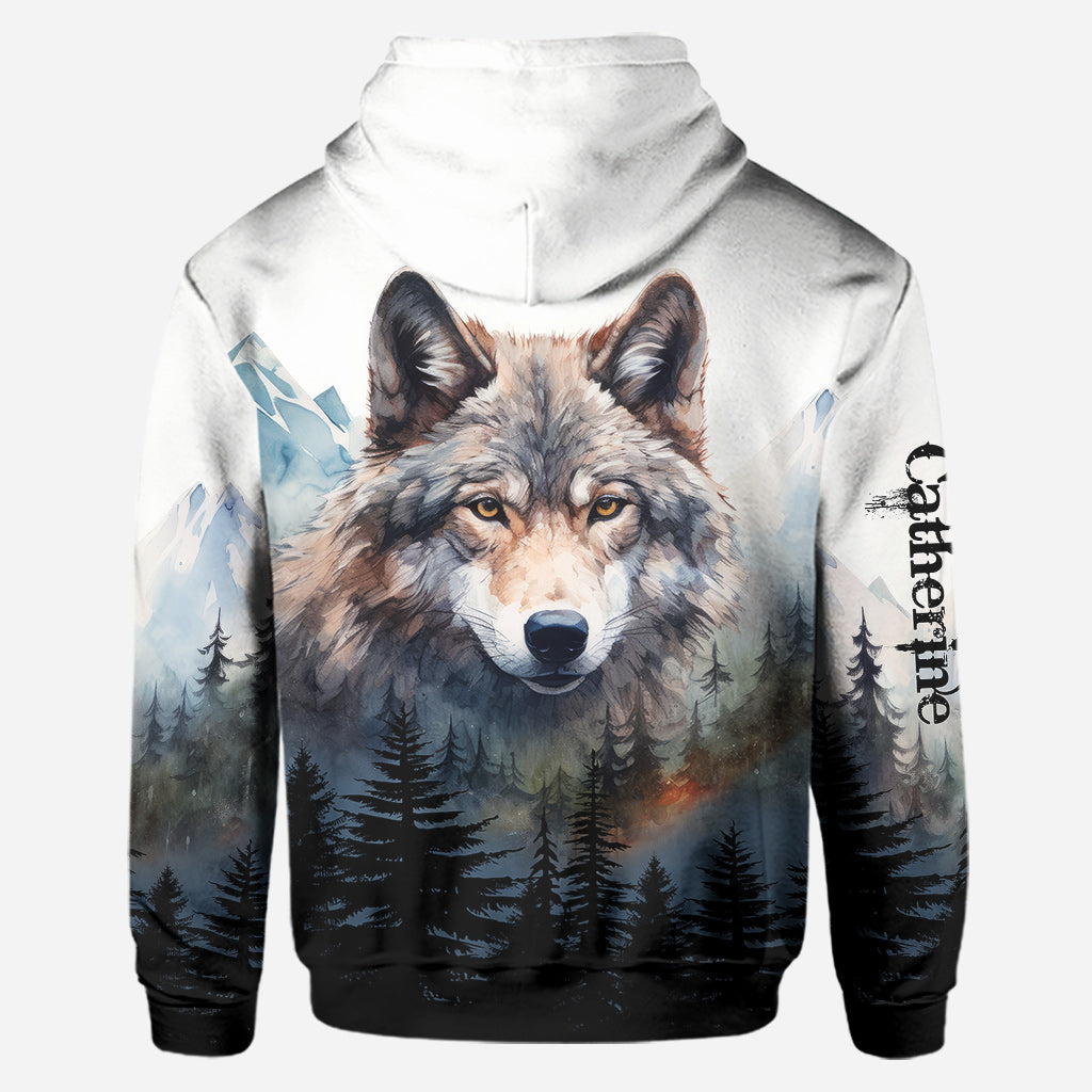 Spirit of the Wolf – Personalized Country Hoodie And Leggings