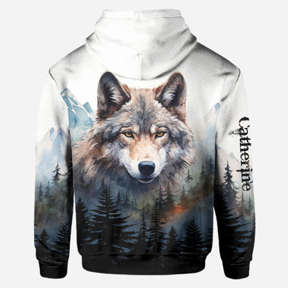 Spirit of the Wolf – Personalized Country Hoodie And Leggings