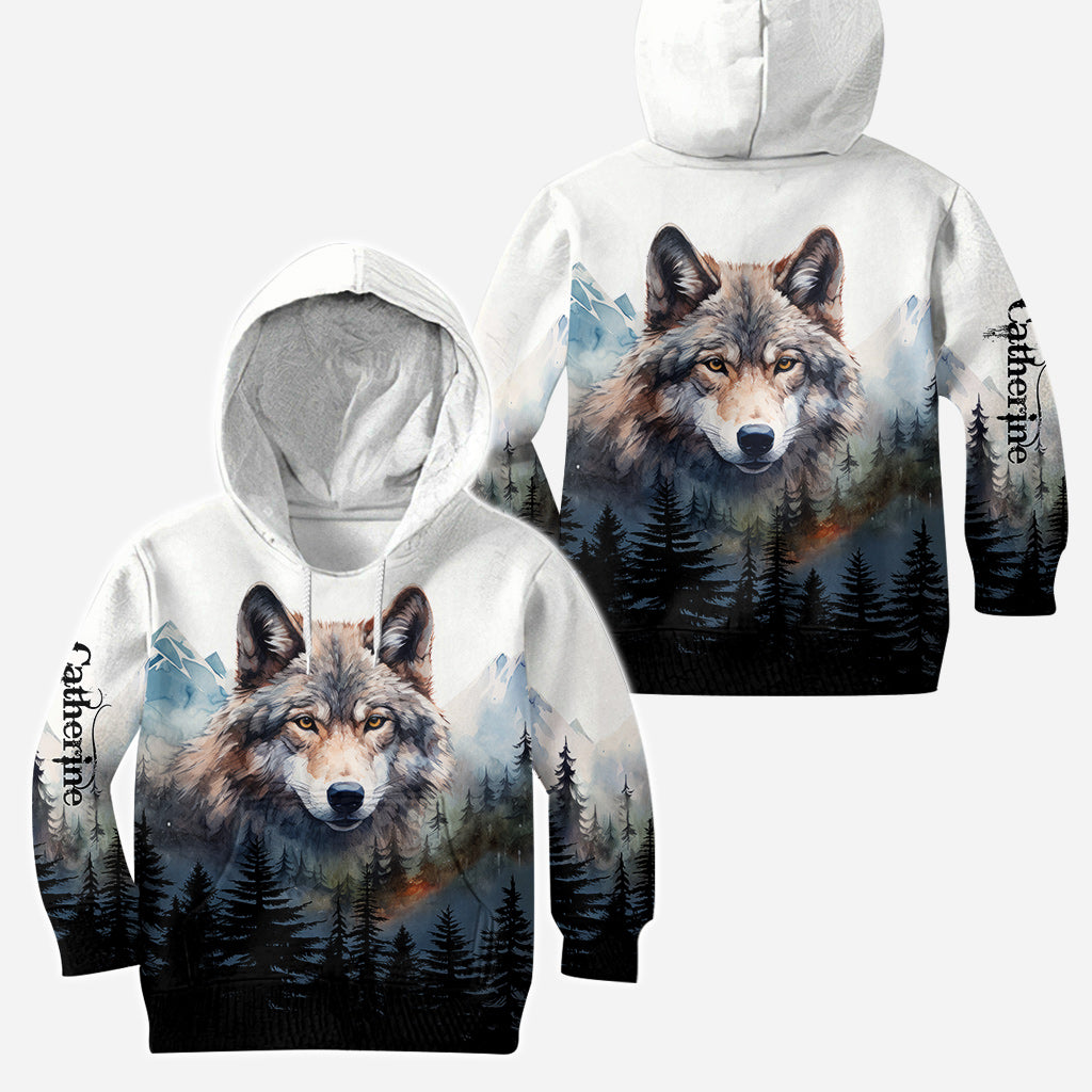 Spirit of the Wolf – Personalized Country Hoodie And Leggings