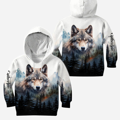 Spirit of the Wolf – Personalized Country Hoodie And Leggings