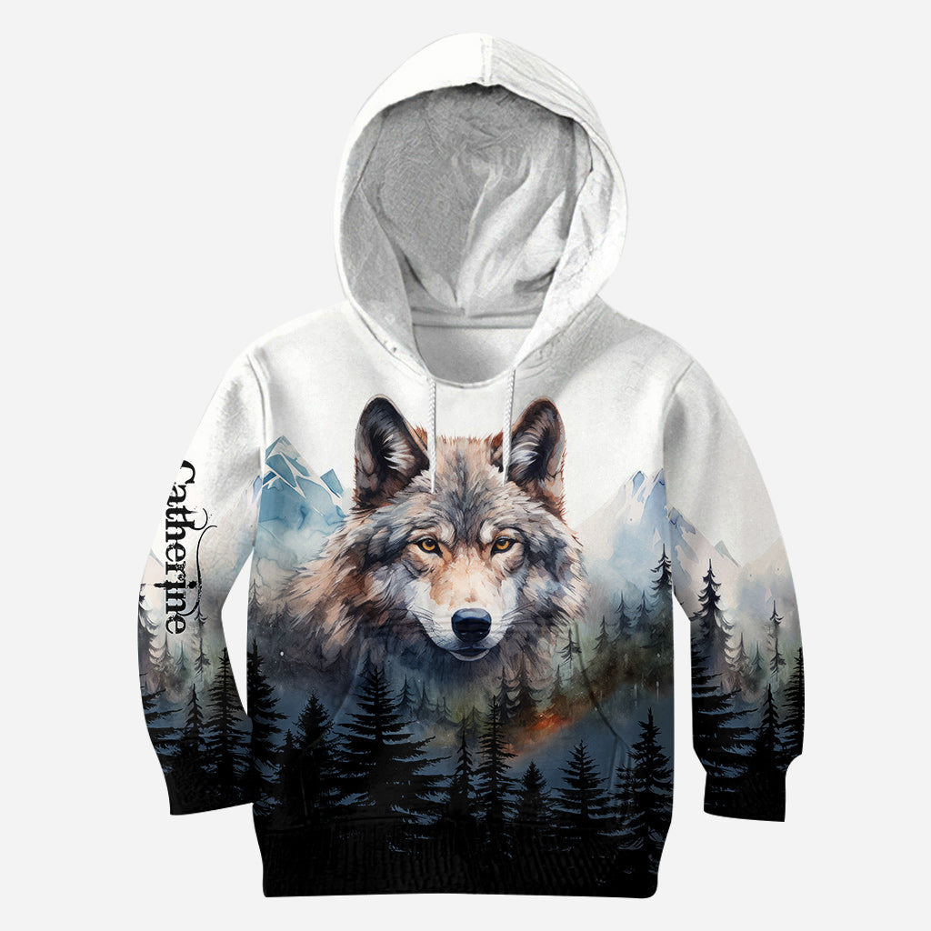 Spirit of the Wolf – Personalized Country Hoodie And Leggings