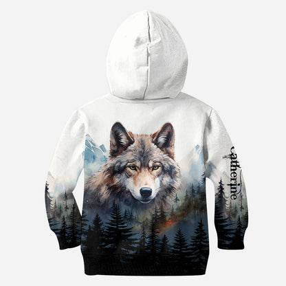 Spirit of the Wolf – Personalized Country Hoodie And Leggings